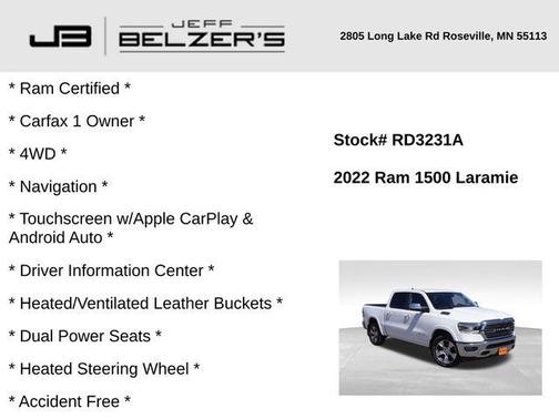 2022 RAM 1500 Laramie