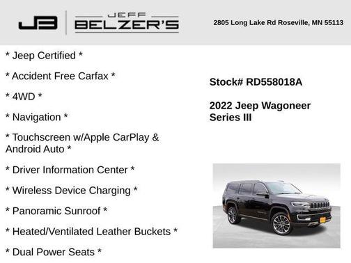 2022 Jeep Wagoneer Series III