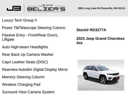 2023 Jeep Grand Cherokee 4xe Base