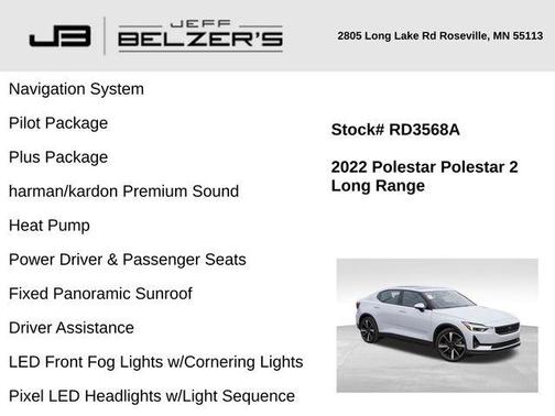 2022 Polestar 2 Long Range Dual Motor