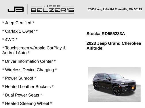 2023 Jeep Grand Cherokee Altitude