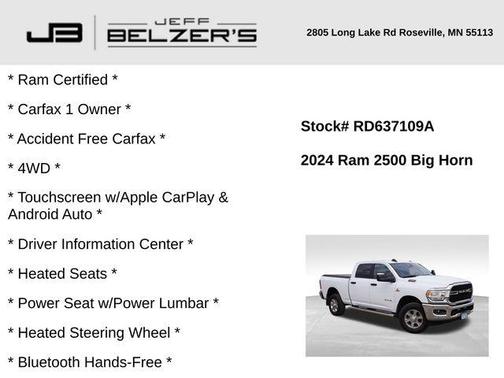 2024 RAM 2500 Big Horn