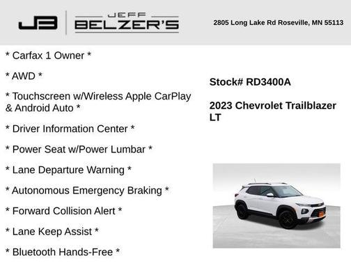 2023 Chevrolet Trailblazer LT