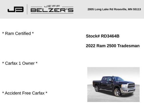 2022 RAM 2500 Tradesman