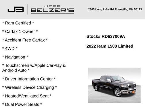 2022 RAM 1500 Limited