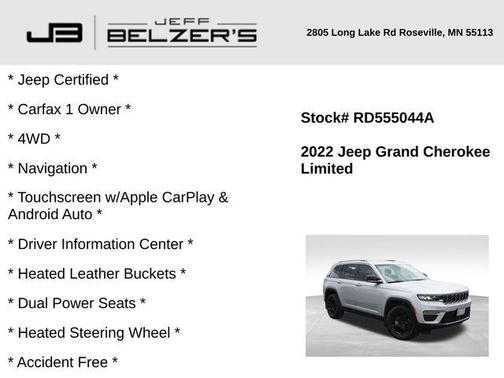 2022 Jeep Grand Cherokee Limited