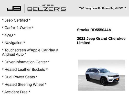 2022 Jeep Grand Cherokee Limited