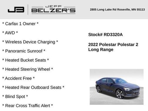 2022 Polestar 2 Long Range Dual Motor