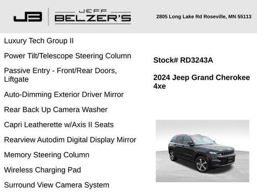2024 Jeep Grand Cherokee 4xe Base