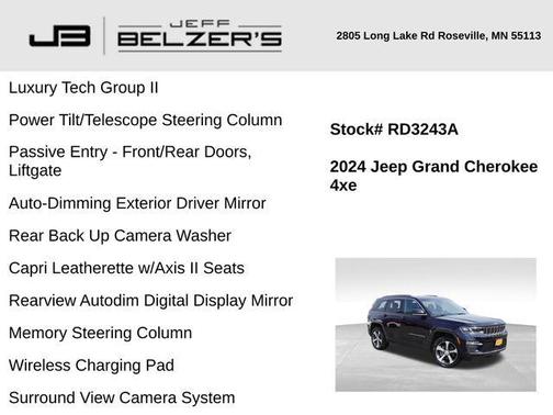 2024 Jeep Grand Cherokee 4xe Base