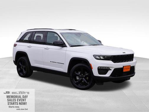 Bright White Clearcoat 2025 Jeep Grand Cherokee Limited