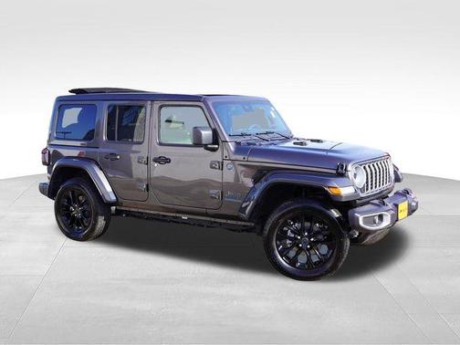 Granite Crystal Clearcoat Metallic 2025 Jeep Wrangler 4xe Sahara