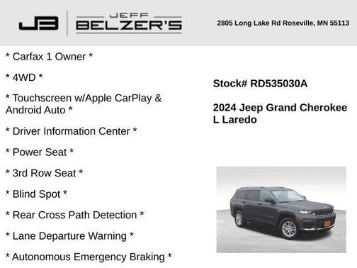 2024 Jeep Grand Cherokee L Laredo