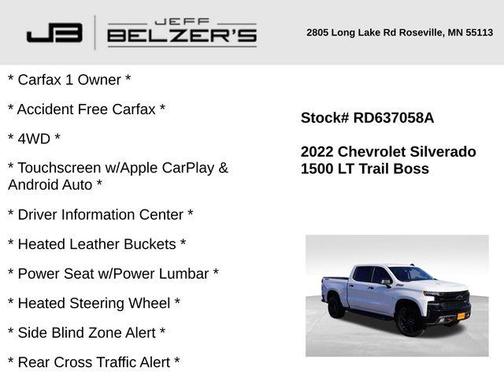 2022 Chevrolet Silverado 1500 Limited LT Trail Boss