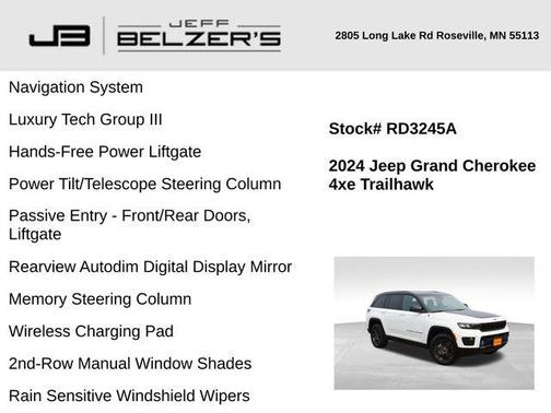 2024 Jeep Grand Cherokee 4xe Trailhawk