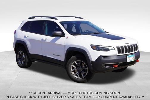Bright White Clearcoat 2019 Jeep Cherokee Trailhawk