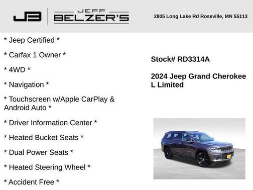 2024 Jeep Grand Cherokee L Limited