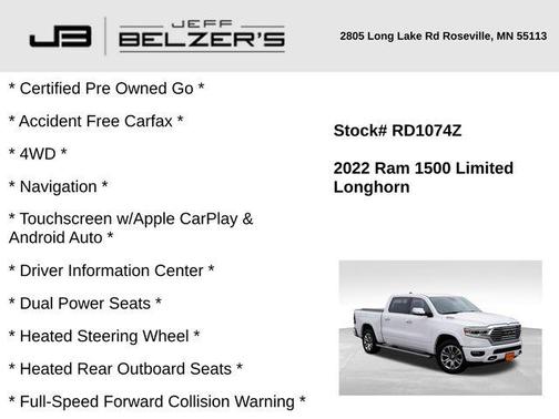 2022 RAM 1500 Longhorn