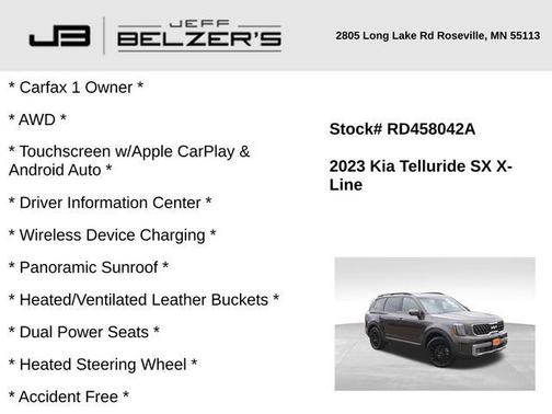 2023 Kia Telluride SX X-Line