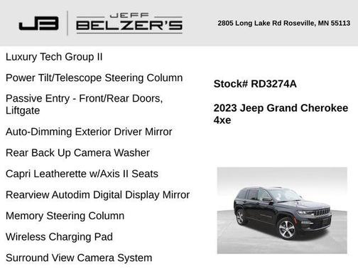 2023 Jeep Grand Cherokee 4xe Base