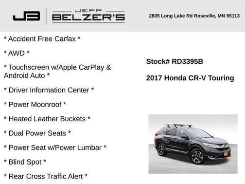 2017 Honda CR-V Touring