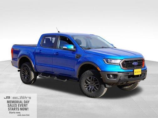 Velocity Blue Metallic 2023 Ford Ranger Lariat