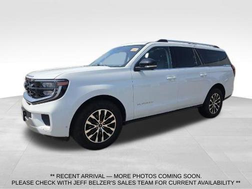 Oxford White 2025 Ford Expedition Max Platinum
