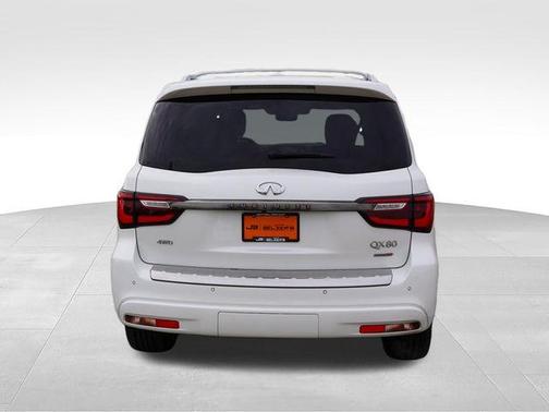 Moonstone White 2020 INFINITI QX80 Luxe