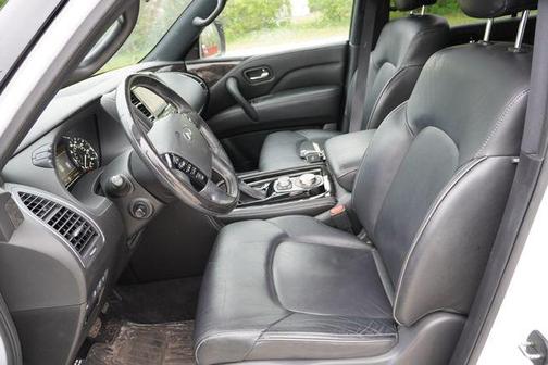 Moonstone White 2020 INFINITI QX80 Luxe