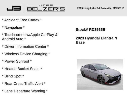 2023 Hyundai ELANTRA N Base