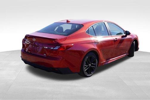 Red 2025 Toyota Camry SE