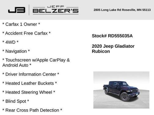 2020 Jeep Gladiator Rubicon