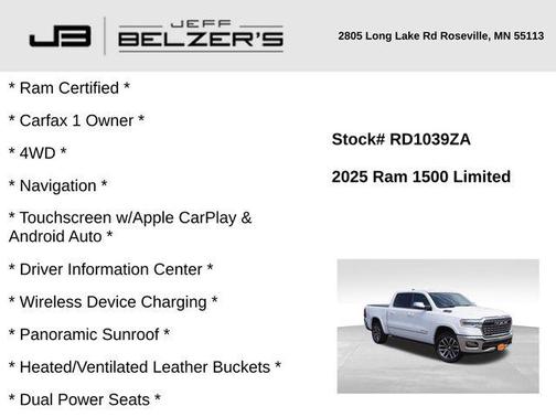 2025 RAM 1500 Limited