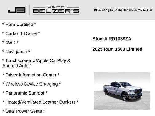 2025 RAM 1500 Limited