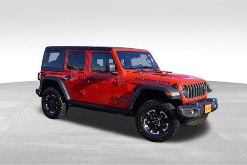 Firecracker Red Clearcoat 2025 Jeep Wrangler 4xe Rubicon