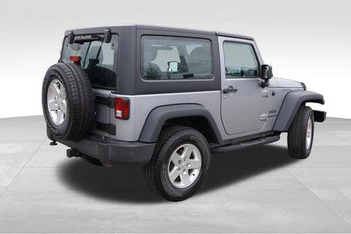 Billet Silver Metallic Clearcoat 2016 Jeep Wrangler Sport