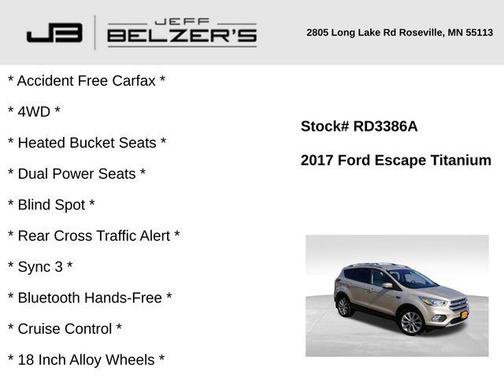 2017 Ford Escape Titanium