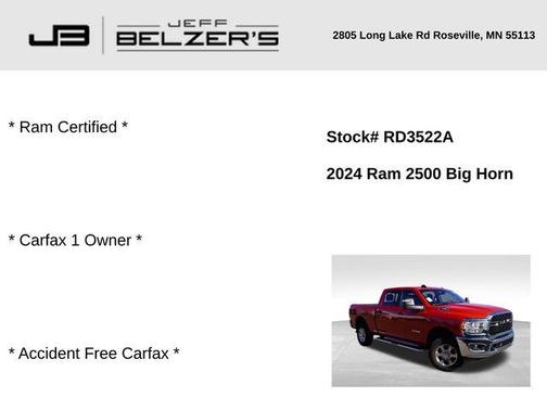 2024 RAM 2500 Big Horn