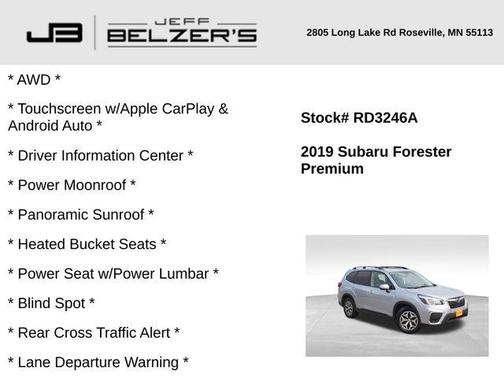 2019 Subaru Forester Premium