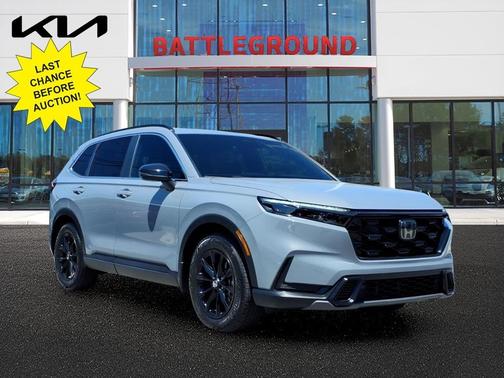 Urban Gray Pearl 2023 Honda CR-V Hybrid Sport FWD
