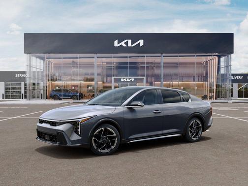 Steel Gray 2026 Kia K4 GT-Line