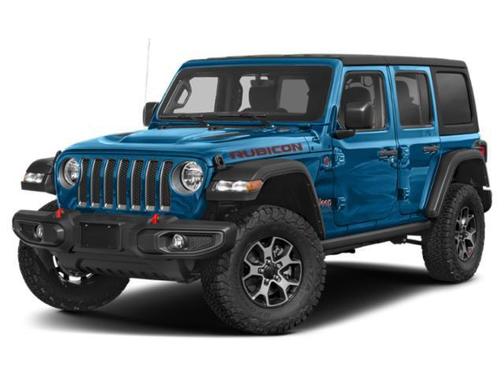 Hydro Blue Pearlcoat 2023 Jeep Wrangler Rubicon