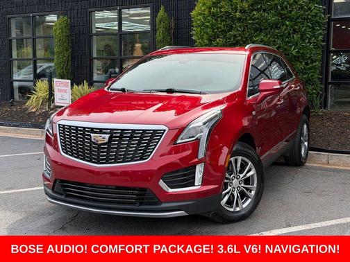 Infrared Tintcoat 2021 Cadillac XT5 Premium Luxury
