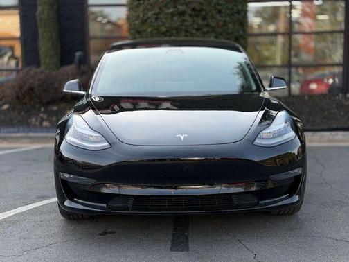 Solid Black 2019 Tesla Model 3 Long Range