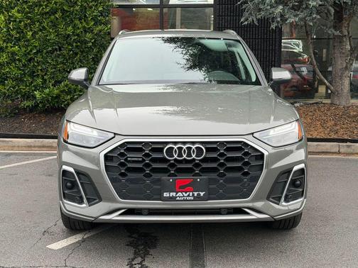 Gray Metallic 2023 Audi Q5 45 S line Premium