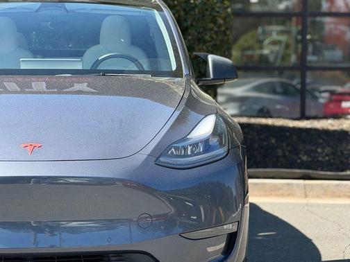 Gray 2021 Tesla Model Y Performance Dual Motor All-Wheel Drive