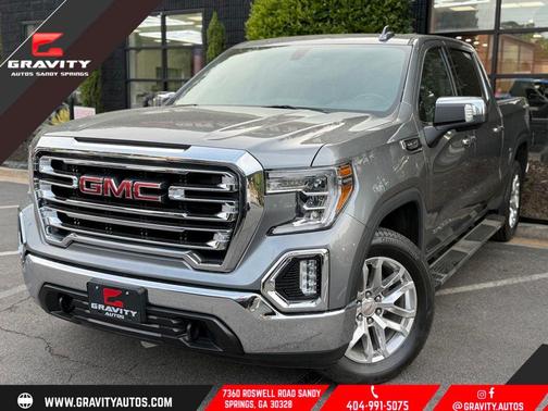 Satin Steel Metallic 2020 GMC Sierra 1500 SLT