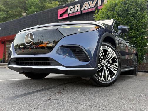 Twilight Blue Metallic 2023 Mercedes-Benz EQS 450 4MATIC