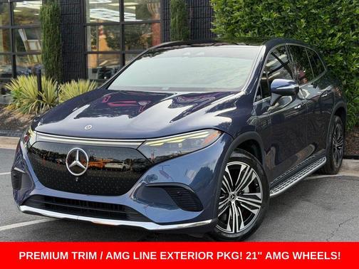Twilight Blue Metallic 2023 Mercedes-Benz EQS 450 4MATIC
