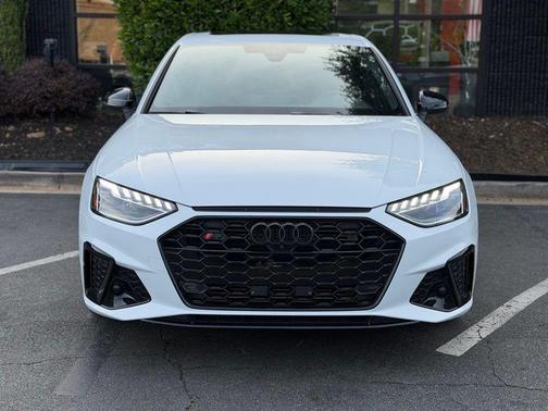 Glacier White Metallic 2024 Audi S4 Premium Plus TFSI quattro Tiptronic